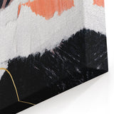 Modern Strokes & Lines Abstract Art - Geometric Line Art on Canvas