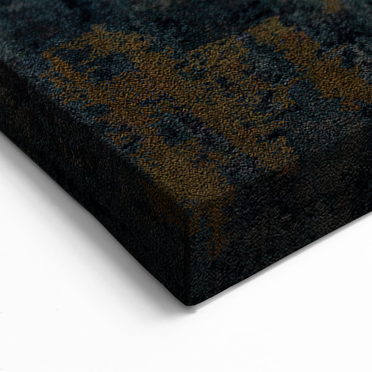 Rustic Autumn Leaf Art - Detailed Textured Botanical Wall Canvas