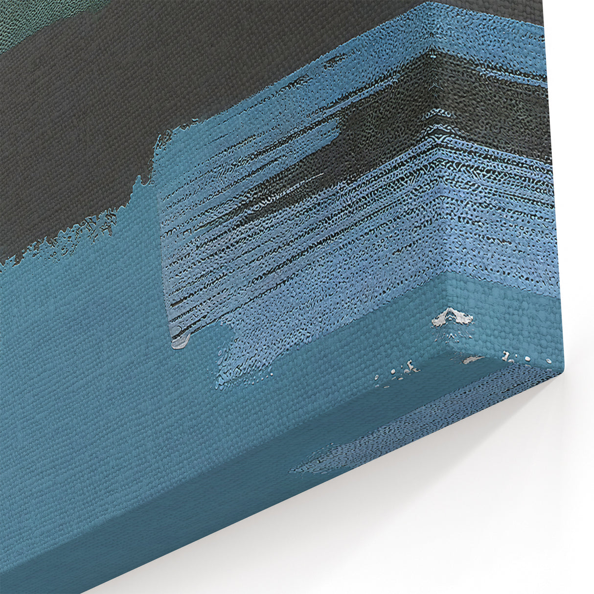Modern Strokes Artwork | Geometric Line Art on Canvas with Abstract Design