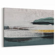 Modern Abstract Strokes with Gold Accents | Contemporary Wall Art