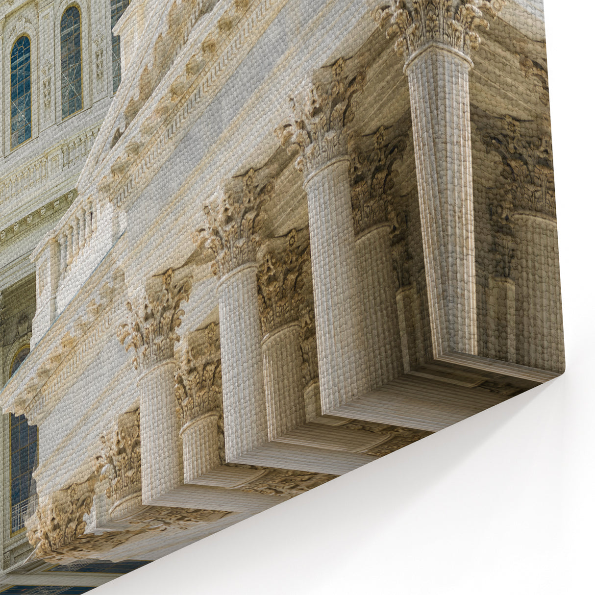Classic Domes Wall Art - Historic Dome Architecture Canvas Print