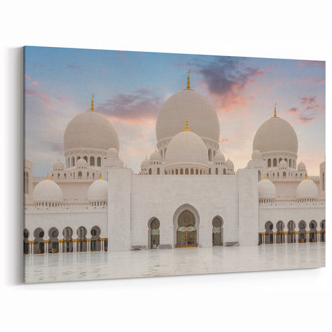 Majestic Domes Wall Art - Elegant Dome Architecture Canvas Print