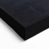 Modern Abstract Strokes and Lines Art | Black, Gold, and Gray Canvas