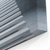 Minimalist Staircase to Light Wall Art - Architectural Photography Print