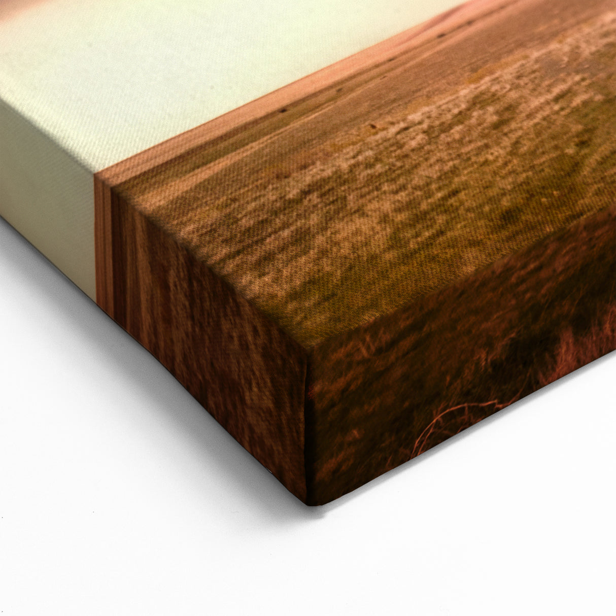 Rustic Red Barn Wall Art – Vintage Farmhouse Barn Landscape Canvas Print