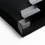 Sleek Modern Staircase Wall Art - Minimalist Floating Steps Design