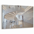 Elegant Spiral Staircase Wall Art - Modern Luxury Architectural Design