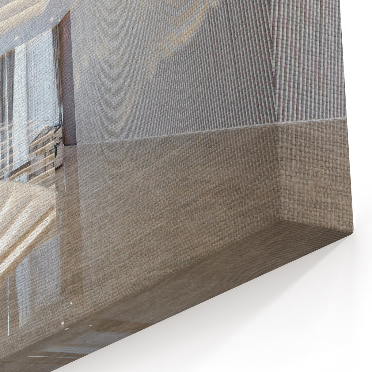 Elegant Spiral Staircase Wall Art - Modern Luxury Architectural Design