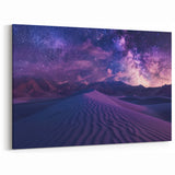 Mesmerizing Desert Night Sky - Modern Desert Canvas Wall Art