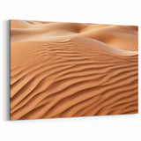 Elegant Desert Sand Dunes - Minimalist Desert Landscape Wall Art