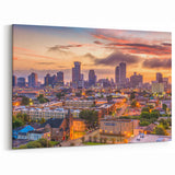 New Orleans Skyline Wall Art - Sunset Cityscape Photography Print