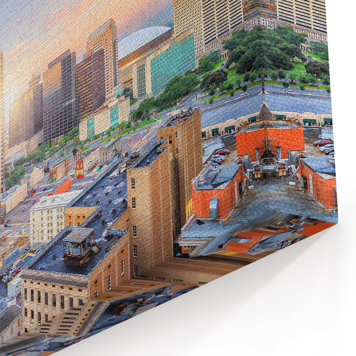 New Orleans Skyline Wall Art - Sunrise Cityscape Photography Print