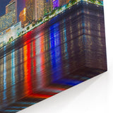 New Orleans Night Skyline Art - Vibrant Cityscape Photography Print