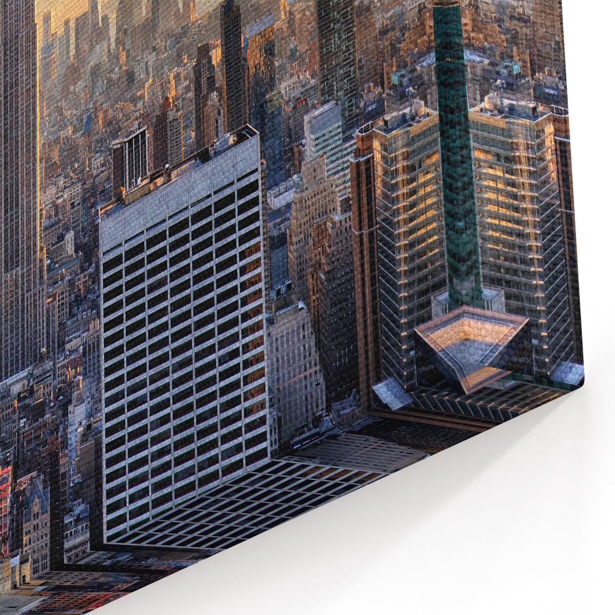 NYC Panorama Art - New York City Skyline Wall Art for Urban Elegance
