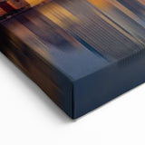 Reflected NYC Skyline Art - Dramatic Manhattan Cityscape Wall Decor