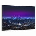 Los Angeles Night Skyline Photography - Framed Wall Art & Canvas Prints