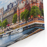 Classic London Skyline with Big Ben - Vibrant Cityscape Wall Art