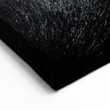 Field Landscape Wall Art - Monochrome Rows in Majestic Countryside