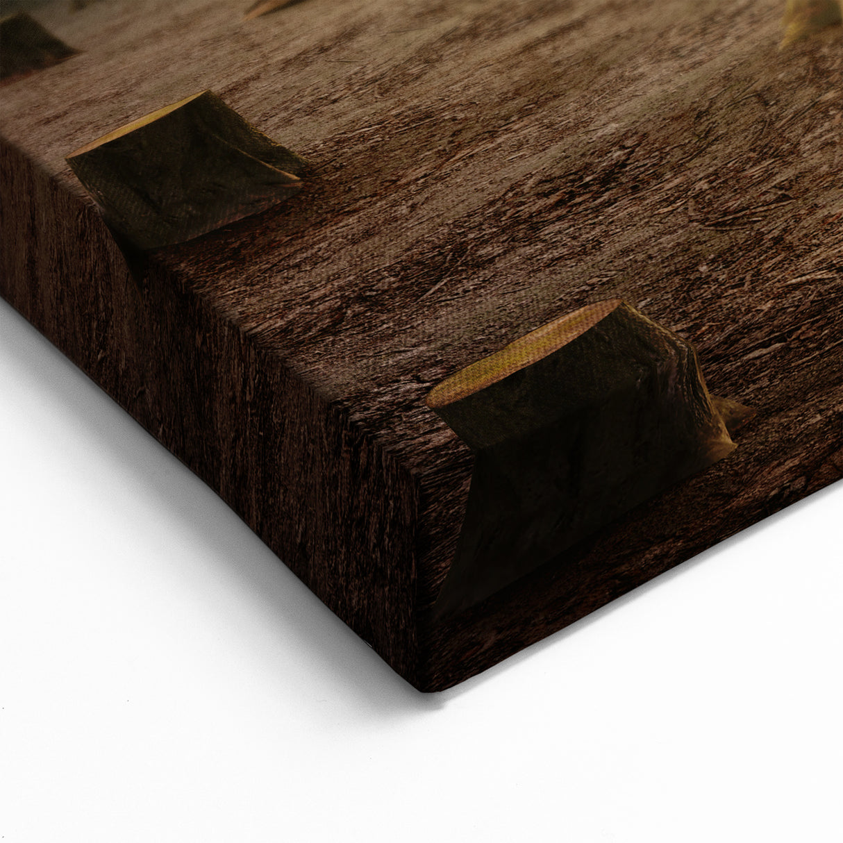 Field Landscape Wall Art - Solitary Tree Amidst Desolate Stumps