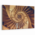 Modern Industrial Spiral Staircase Wall Art - Architectural Print