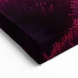 Sunset Lavender Field Wall Art - Vibrant Floral Landscape Canvas Print