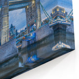 Scenic Tower Bridge Wall Art - Elegant Bridge Photography Print for Home