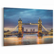 Illuminated Tower Bridge at Dusk - Stunning London Bridge Wall Art Print