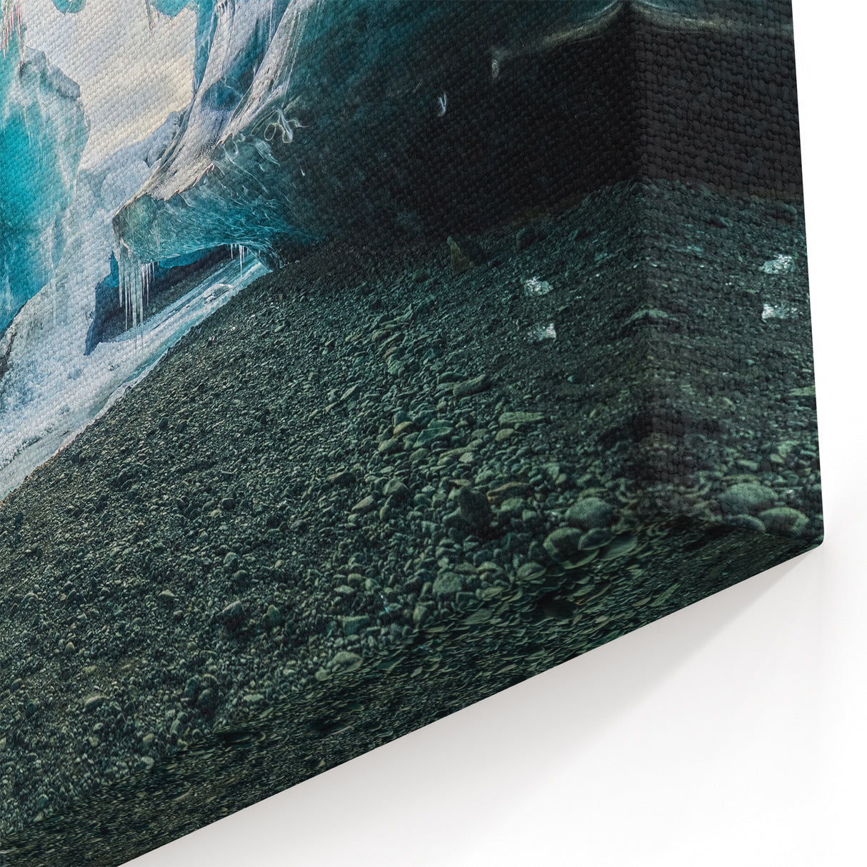 Scenic Glacier Wall Art - Stunning Glacier Landscape Canvas Print Decor