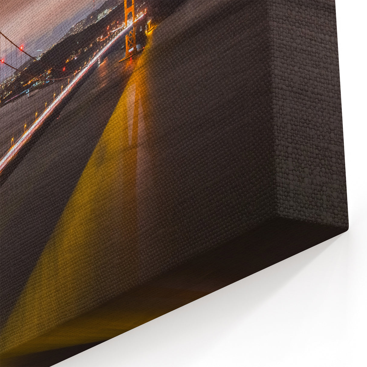 Golden Gate Bridge at Night - Captivating San Francisco Bridge Wall Art