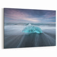 Beautiful Glacier Landscape Art - Unique Scenic Glacier Canvas Wall Decor