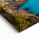 Majestic Glacier Landscape Art - Beautiful Scenic Glacier Canvas Decor