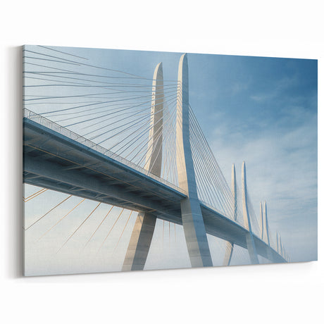 Modern Architectural Bridge - Stunning Contemporary Bridge Wall Art
