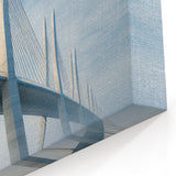 Modern Architectural Bridge - Stunning Contemporary Bridge Wall Art