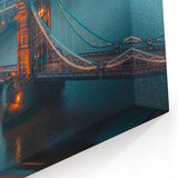 Moody Tower Bridge at Dawn - Atmospheric London Bridge Wall Art Print