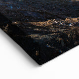 Panoramic Glacier Landscape Art - Majestic Mountain Glacier Wall Decor