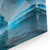 Dramatic Iceberg Glacier Art - Stunning Glacier Canvas Wall Decor