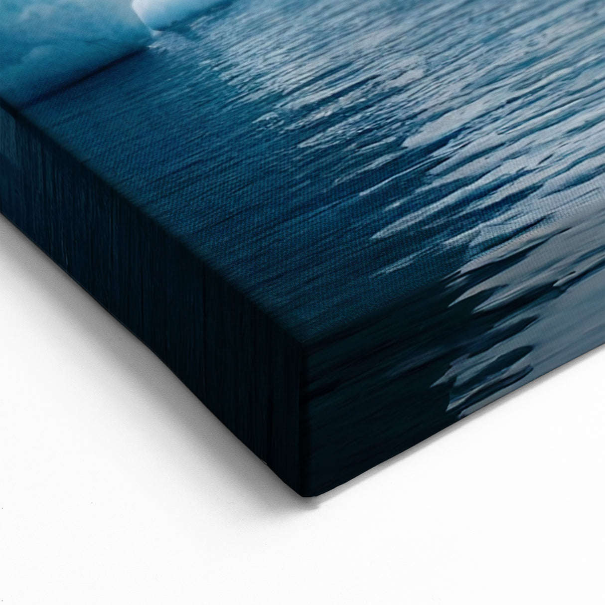 Serene Glacier Art - Tranquil Iceberg Landscape Canvas Wall Decor