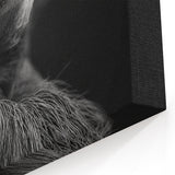 Intense Sloth Black & White Art - Bold Monochrome Wall Decor