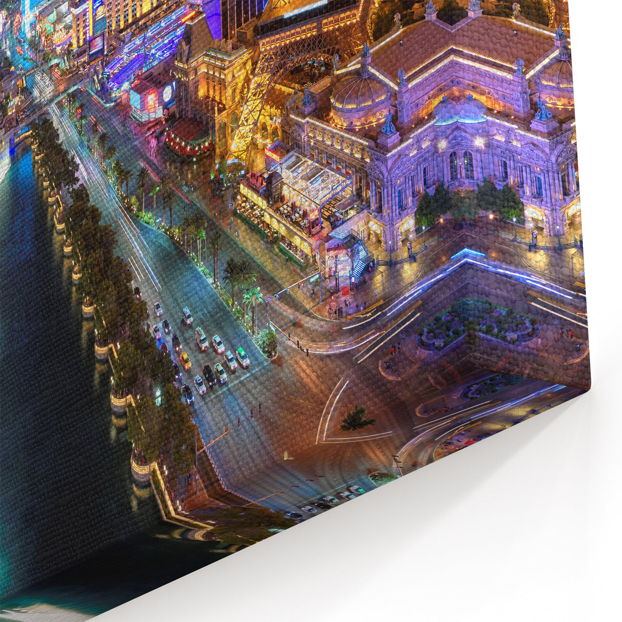 Las Vegas Skyline Wall Art - Vibrant Cityscape Art Prints & Canvas