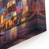 Las Vegas City Wall Decor - Stylized Skyline Canvas & Framed Prints