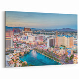 Las Vegas Skyline Wall Art - Vibrant Daytime Cityscape Prints & Canvas