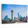 Stunning Dallas Skyline Wall Art - Vibrant Cityscape Art Prints on Canvas