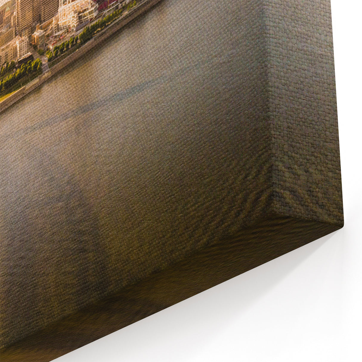 Cincinnati Skyline at Sunrise - Warm Golden Hour Cityscape Wall Art