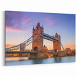 Tower Bridge London at Sunset - Iconic Landmark Canvas Print