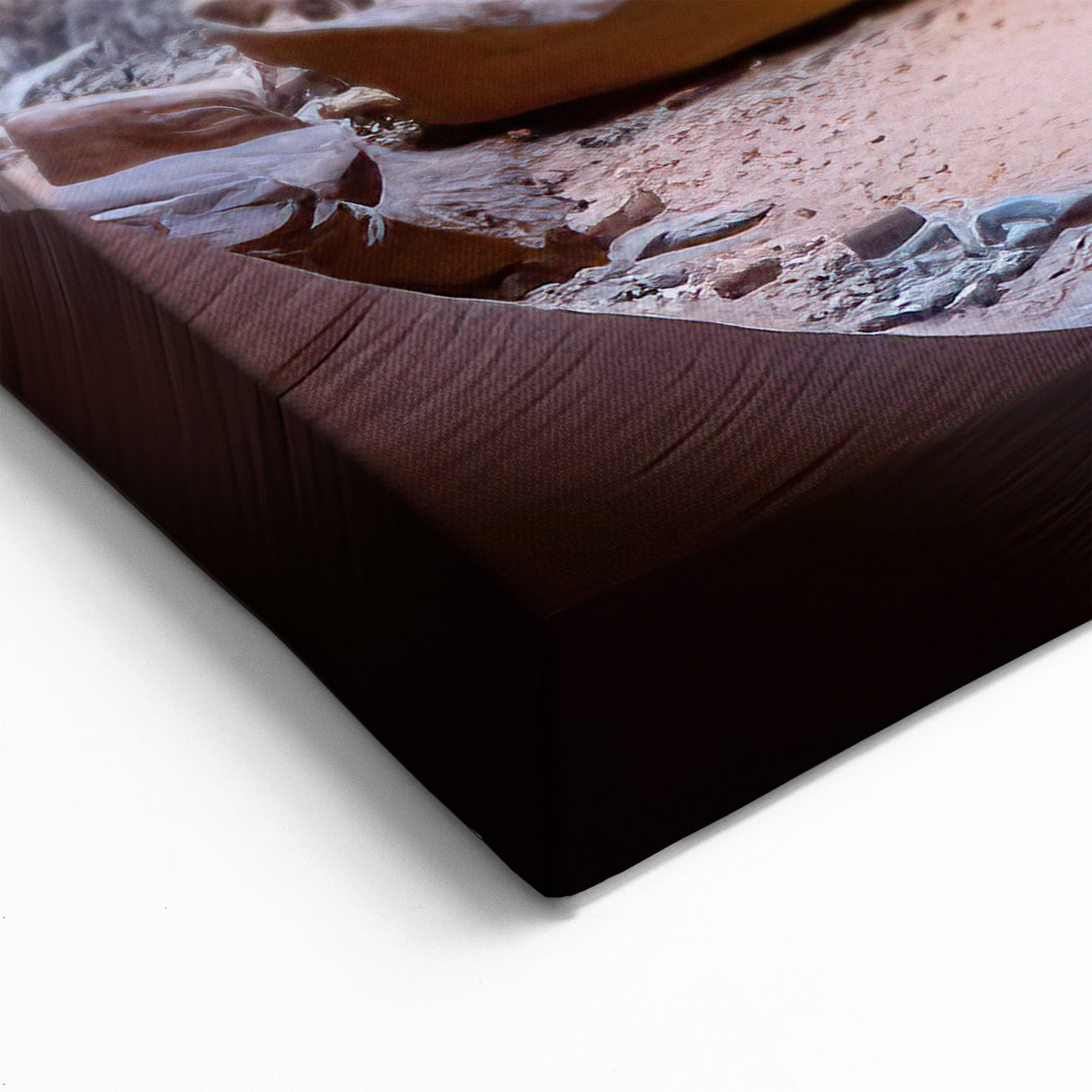 Serene Canyon Stream Art - Scenic Canyon Canvas Prints for Home Decor