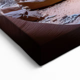 Serene Canyon Stream Art - Scenic Canyon Canvas Prints for Home Decor