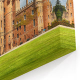 Historic Castle Wall Art - Vibrant Castle Prints European Architecture