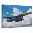 High-Flying Jet Plane Art - Modern Aviation Wall Decor for Enthusiasts