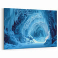 Enchanting Ice Cave Wall Art - Stunning Frozen Landscape Photography Decor