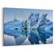 Shipwrecked Iceberg Canvas - Arctic Reflections in Polar Waters